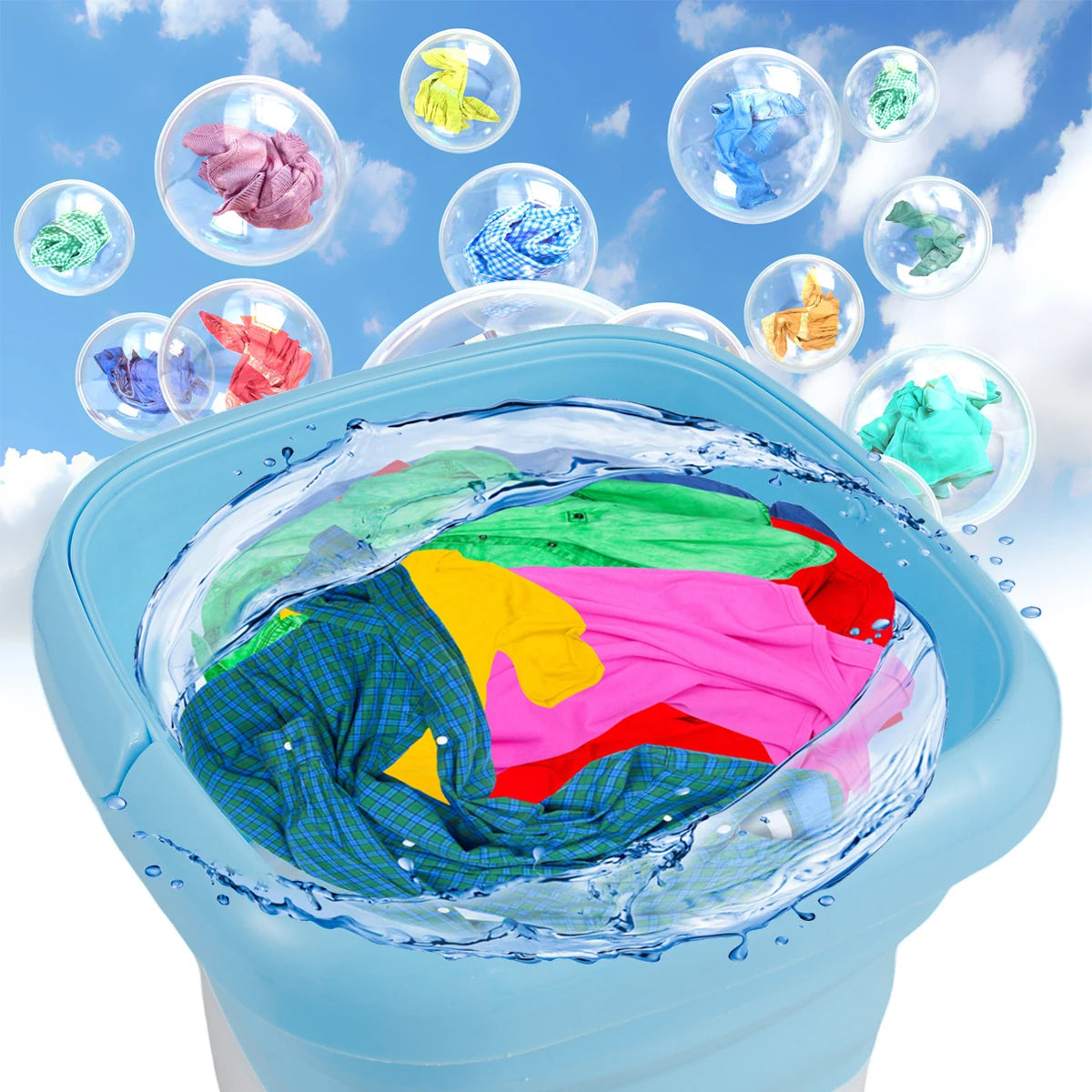 Laundry Anywhere: Mini Washer & Dryer for Small Spaces
