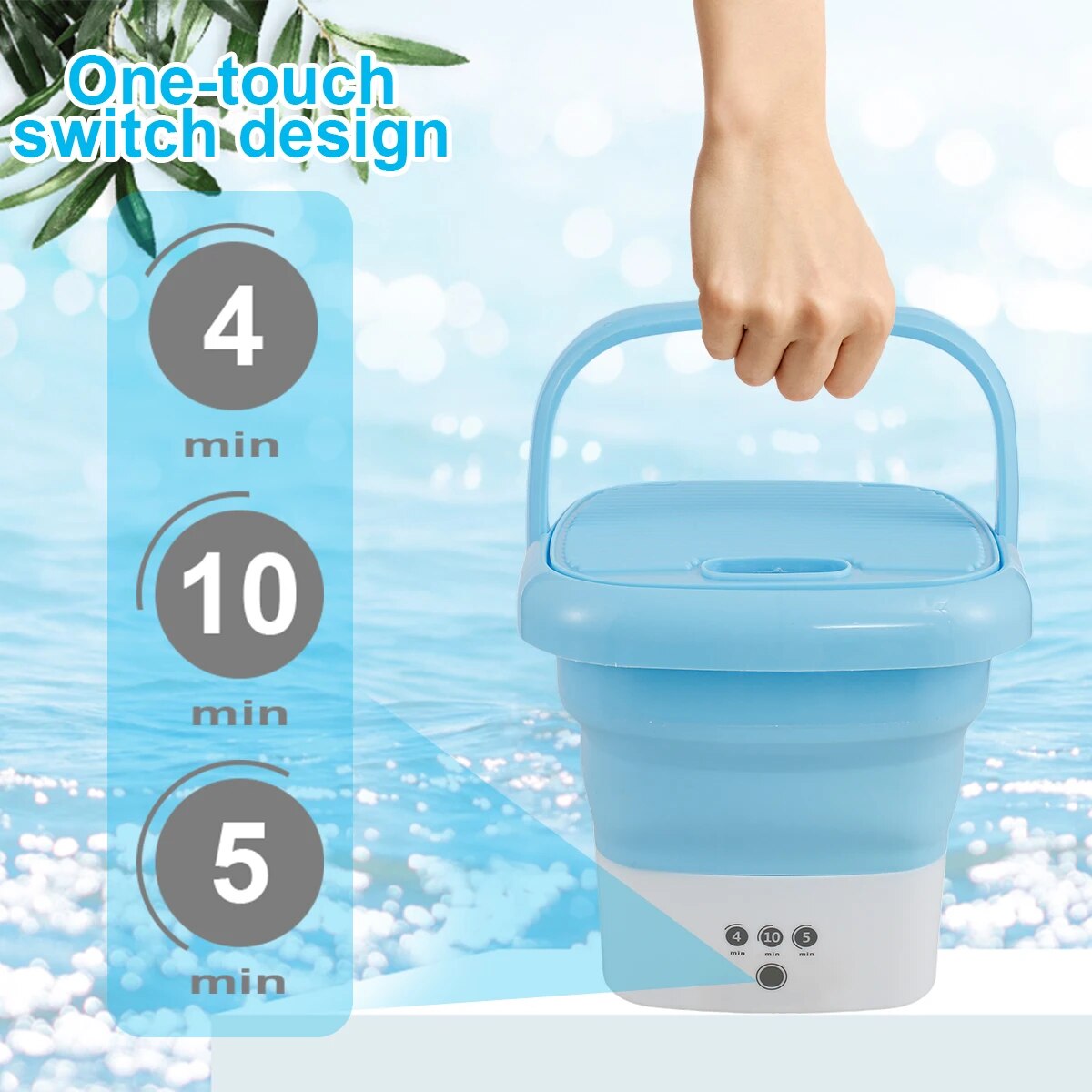 Laundry Anywhere: Mini Washer & Dryer for Small Spaces