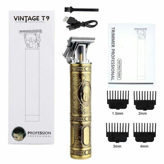 Trimmer Men Cordless Hair Clipper Electric T Blade Dragon Style Beard Trimmers, Shaver, Edgers Professional Zero Gapped USB Rechargeable Clippers with 4 Guide Combs